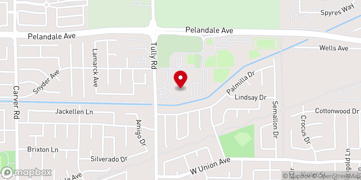 Map showing location of Big Valley Grace Community Church