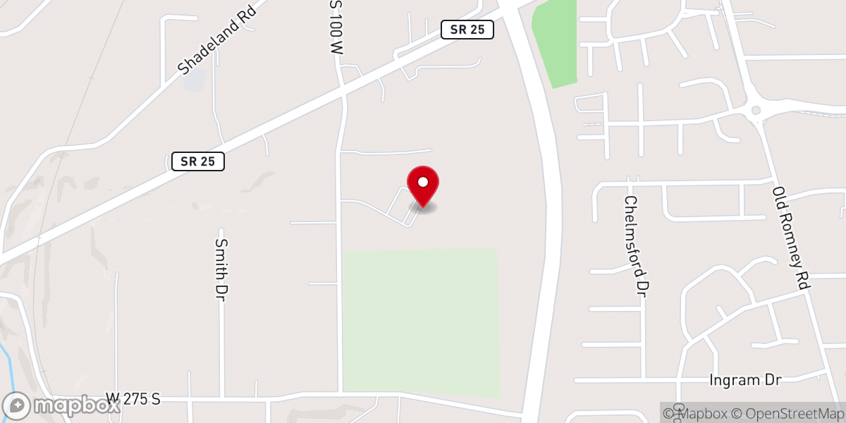 Map showing location of Church Alive