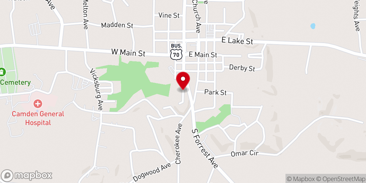 Map showing location of Messiah's Word Fellowship