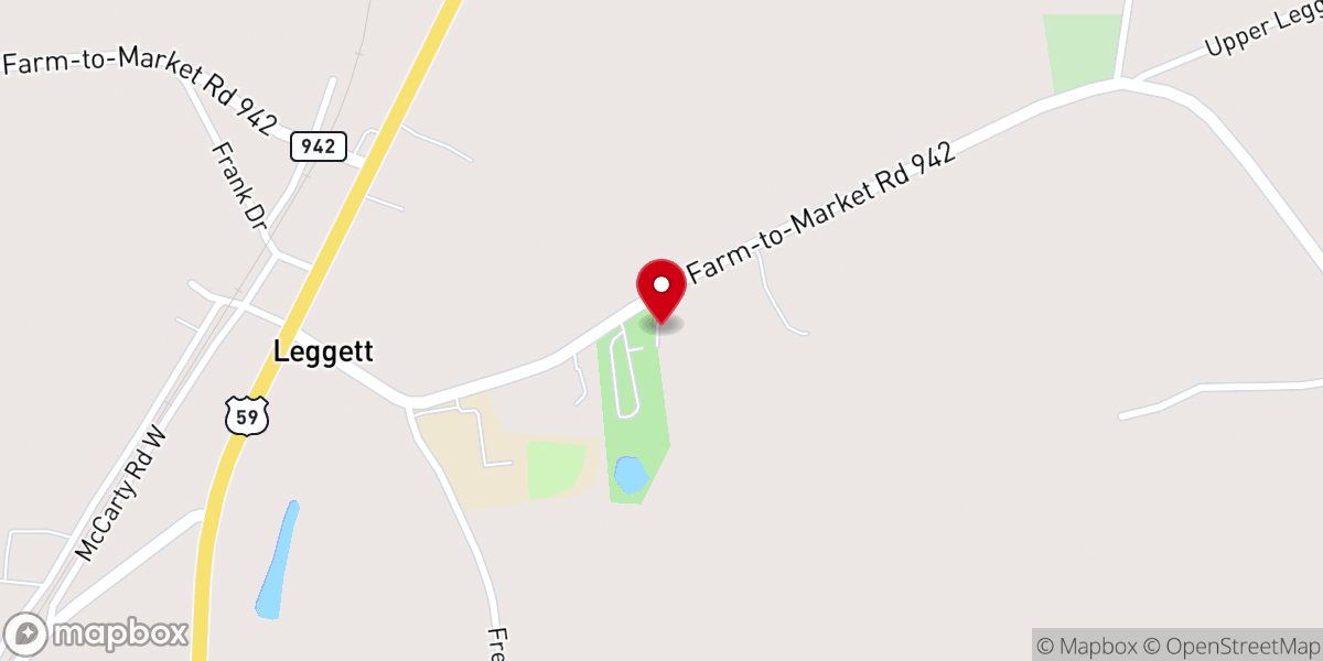 Map showing location of New Beginnings Outreach Church