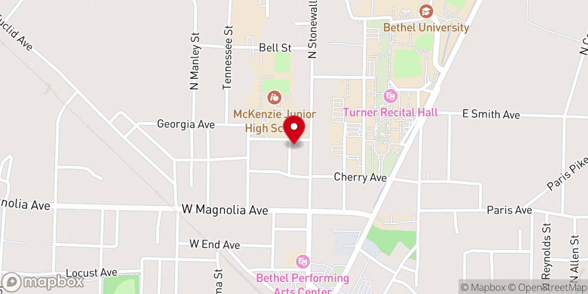 Map showing location of The Lighthouse Pentecostal Church - Food Distribution Center