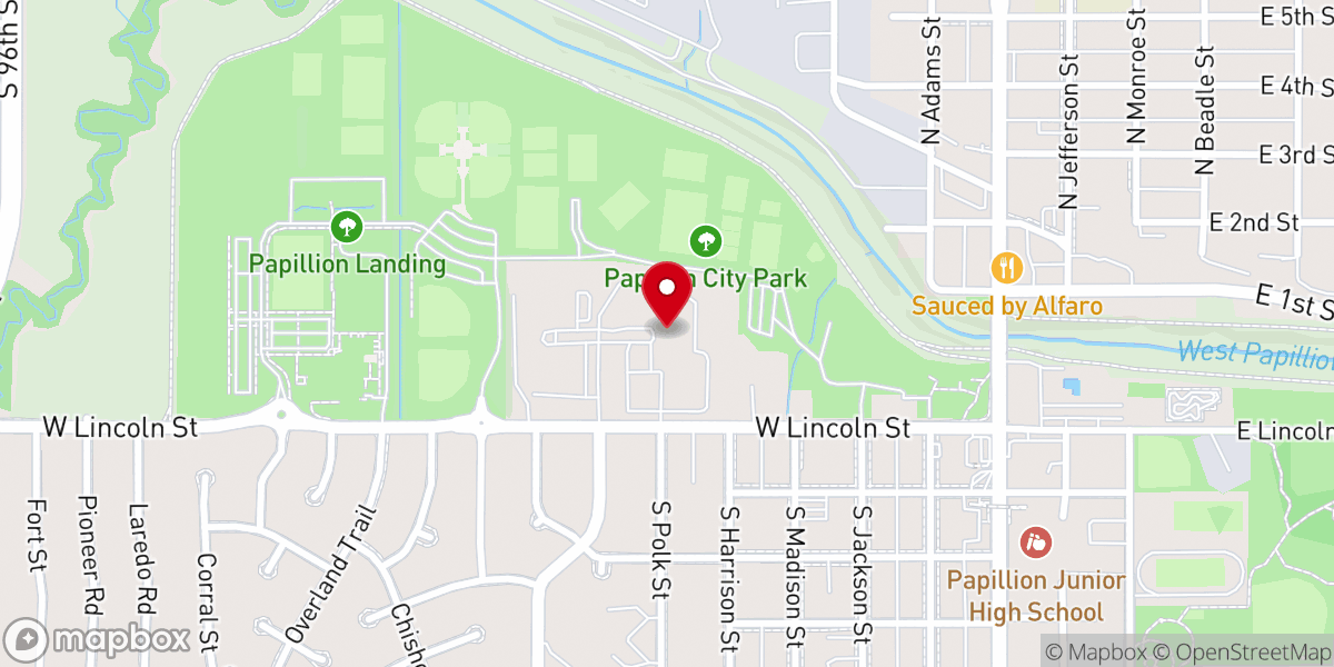 Map showing location of Immanuel: Trinity Village