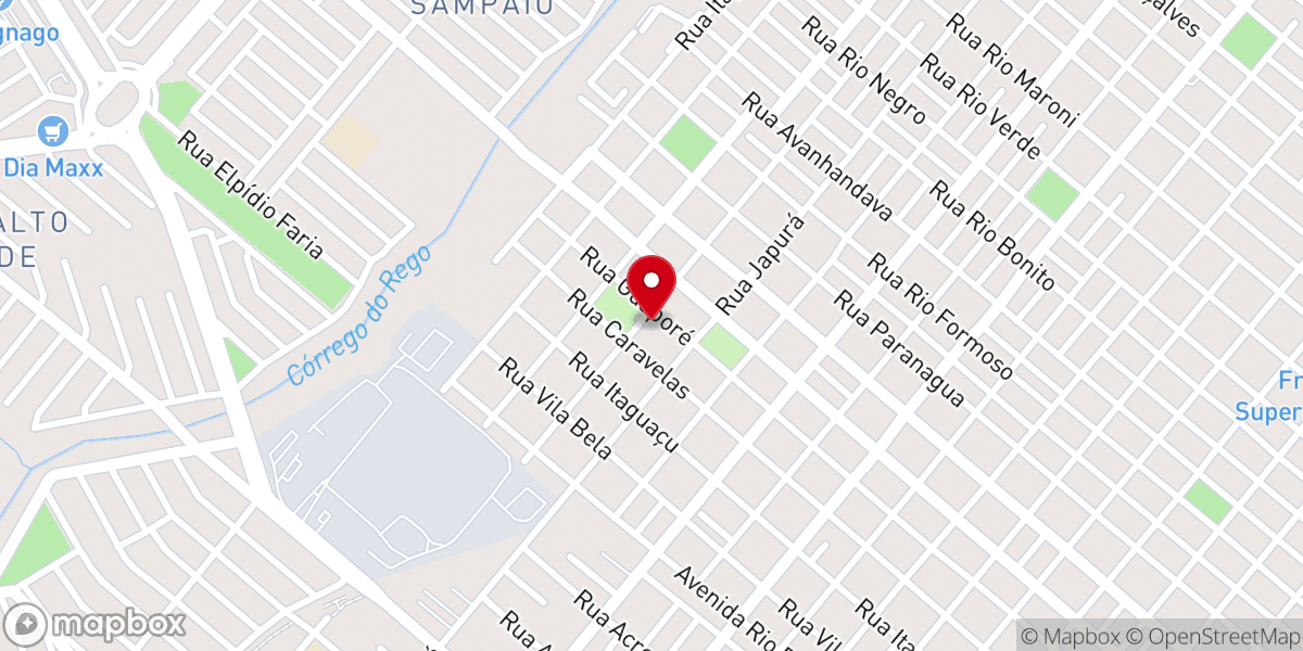 Map showing location of AD Brás Vila Augusta