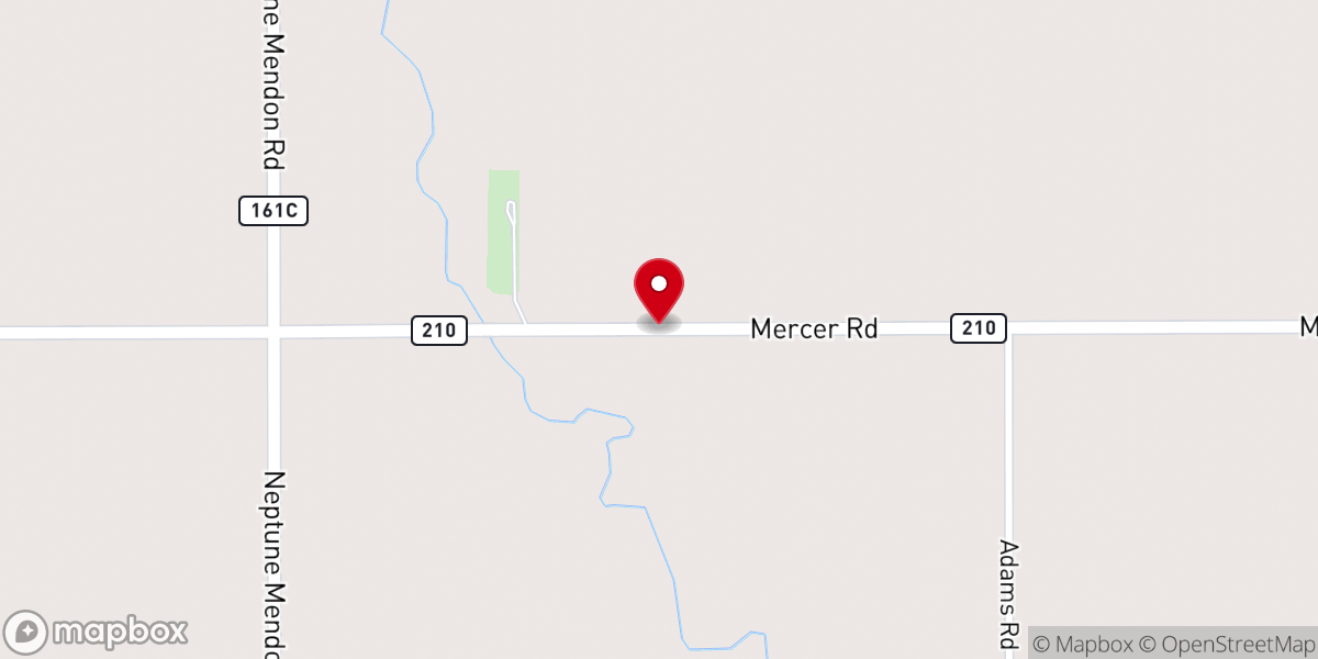 Map showing location of Hamilton Bethel United Methodist Church