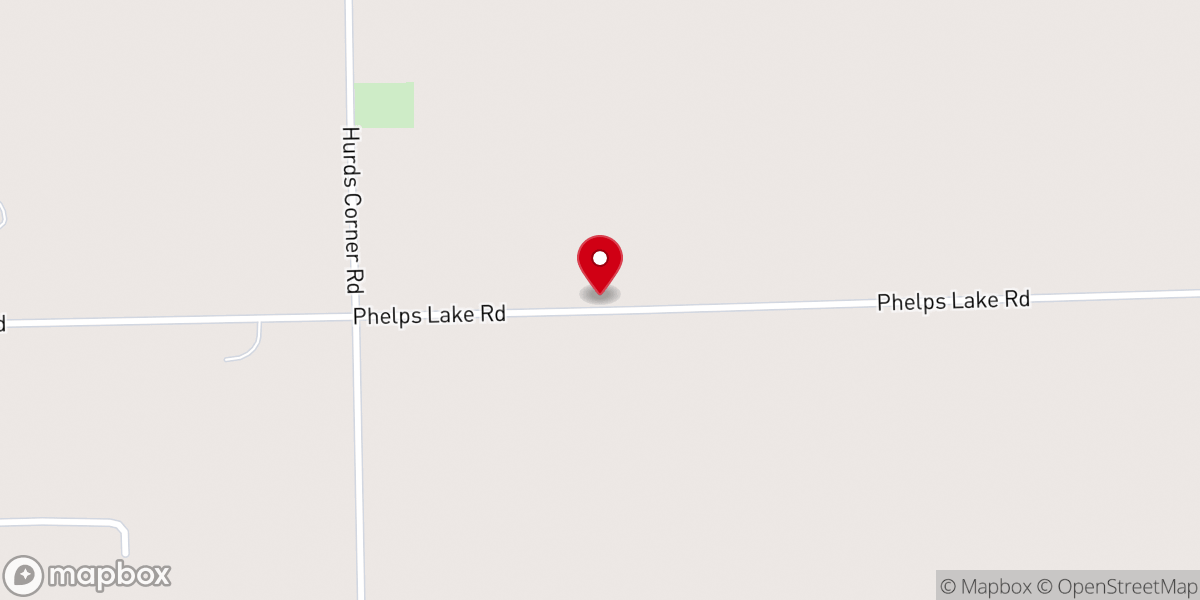 Map showing location of Dayton Center Church