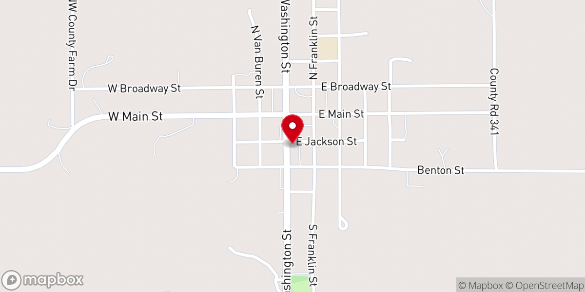 Map showing location of Federated Church of Kingston