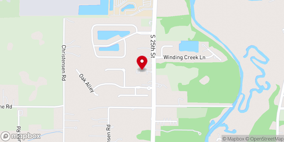 Map showing location of Discovery Church
