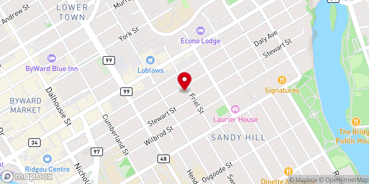 Map showing location of White Wind Zen Community
