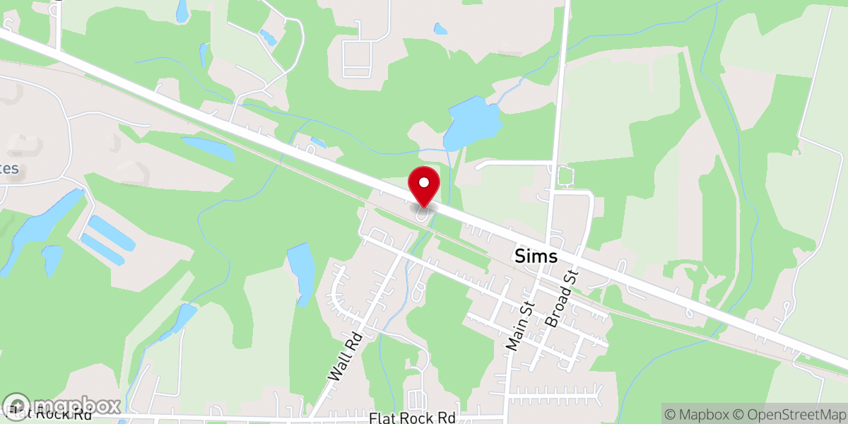 Map showing location of Walking By Faith Missionary Baptist Church