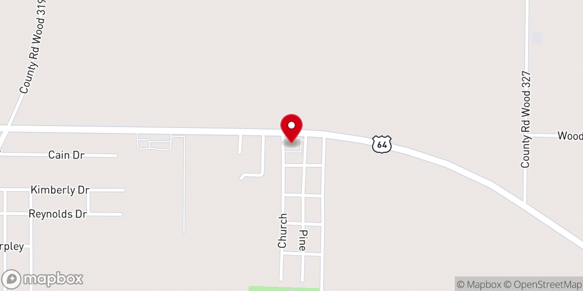 Map showing location of Saint Mary Catholic Church