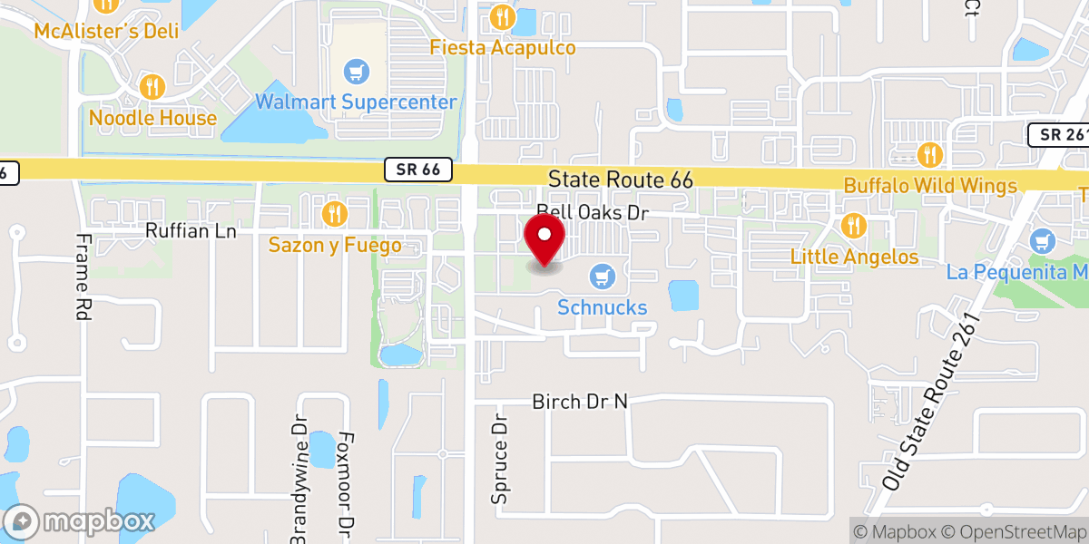 Map showing location of Nailprint Ministries