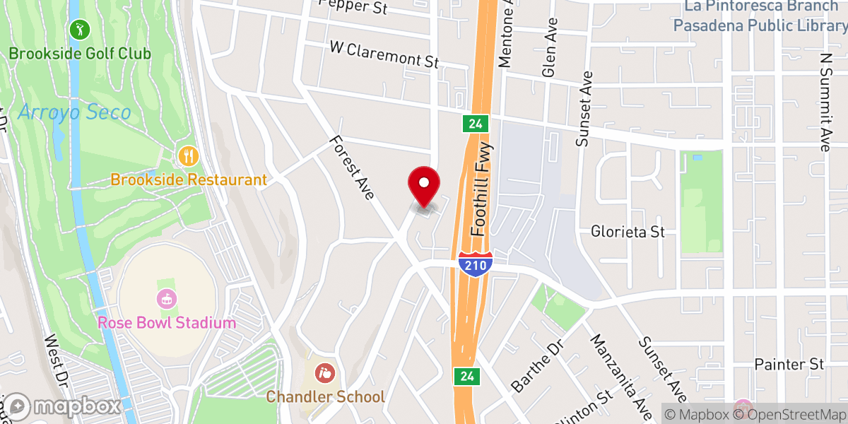 Map showing location of Macedonia Missionary Baptist Church
