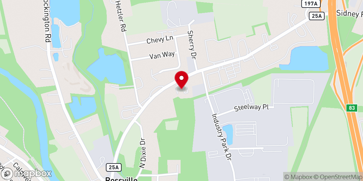 Map showing location of The Sanctuary Church