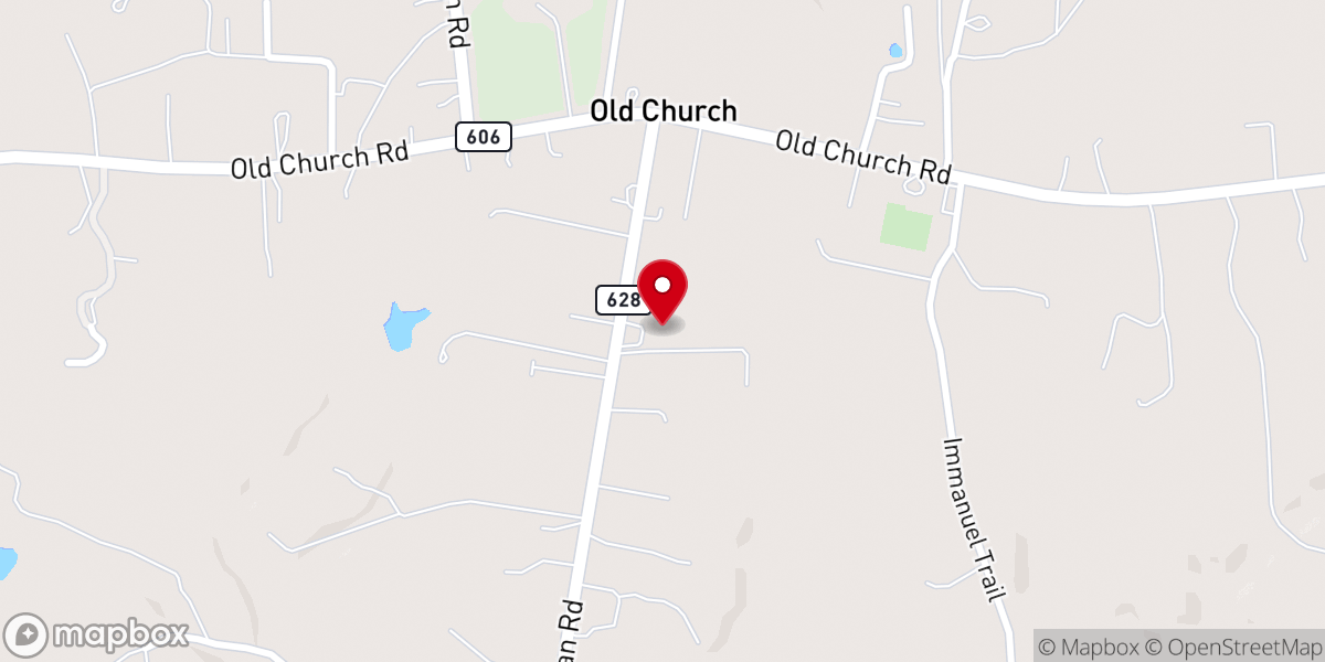 Map showing location of Pappy's Pantry Ministries, Inc.
