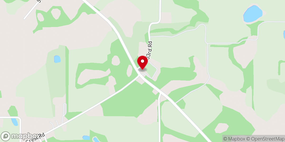 Map showing location of Pine Grove United Methodist Church