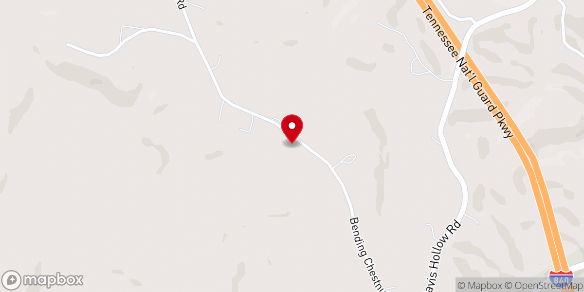 Map showing location of Holts Chapel
