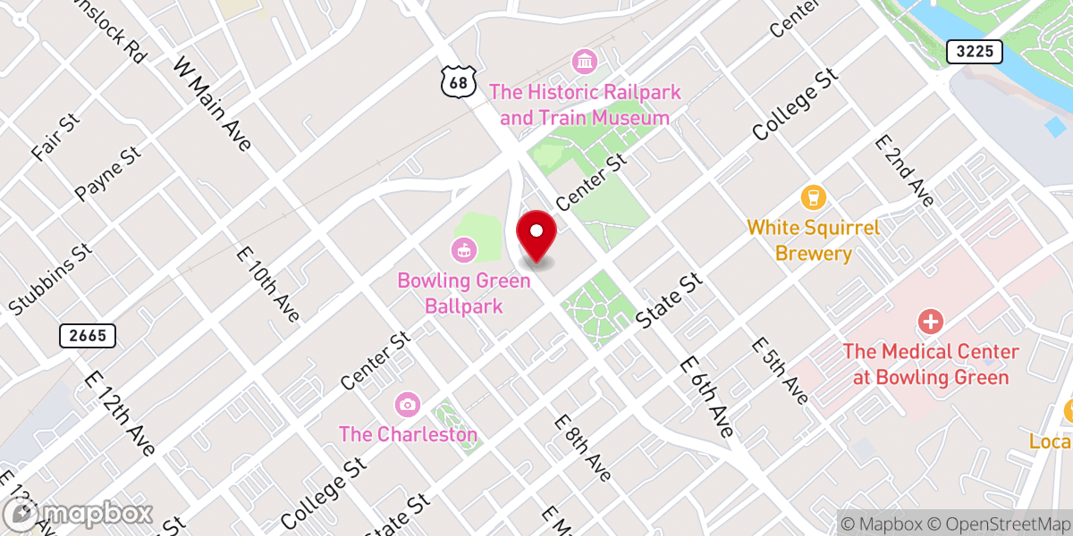 Map showing location of Historic Taylor's Chapel Community Kitchen