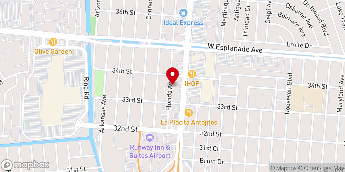 Map showing location of Revival Church For The Nations