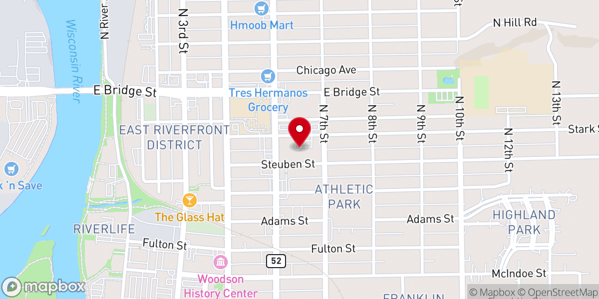 Map showing location of Saint Michaels Catholic Church