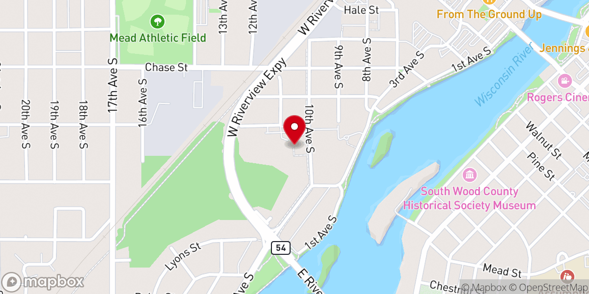 Map showing location of Our Lady Queen of Heaven Catholic Church