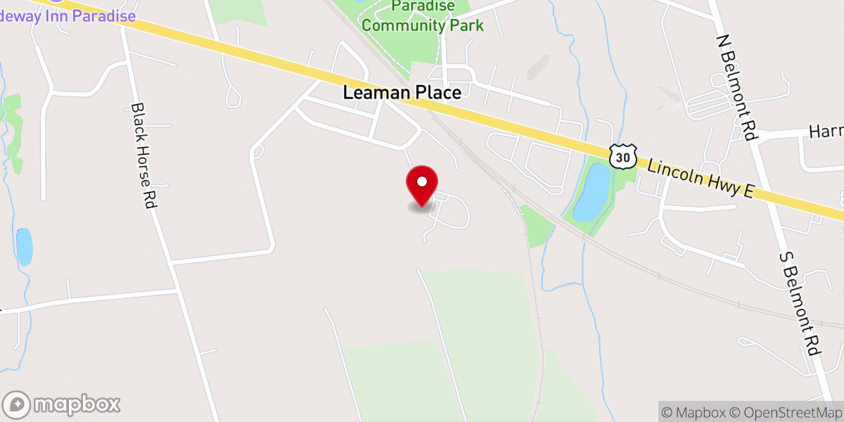 Map showing location of Ambassadors for Christ