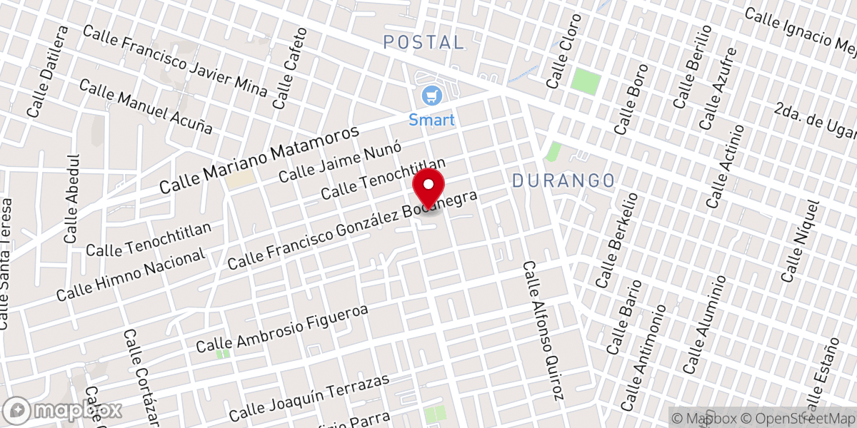 Map showing location of PARROQUIA SANTA CECILIA