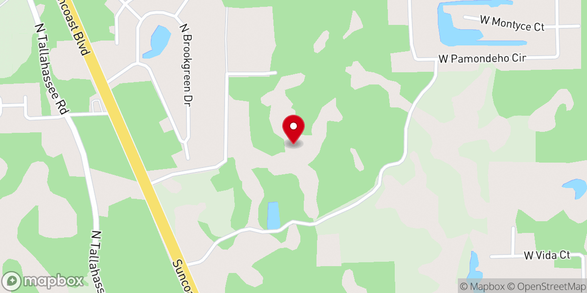 Map showing location of Faith Haven