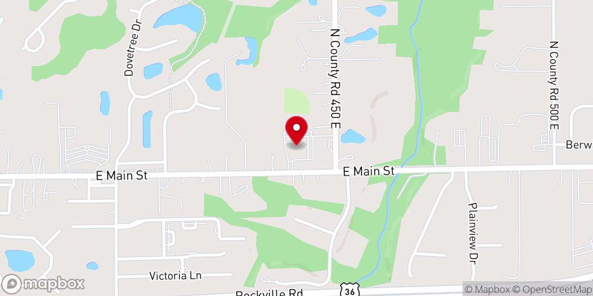 Map showing location of Bartlett Chapel Church