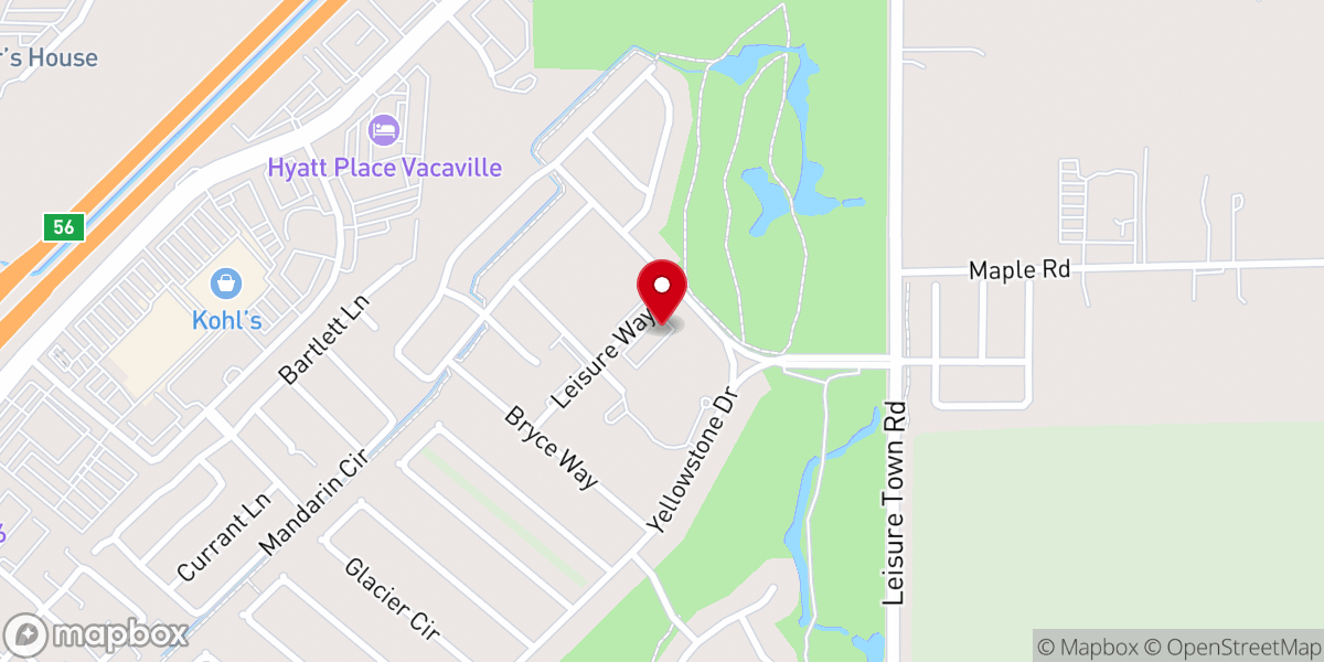 Map showing location of Faith Family Bible Church