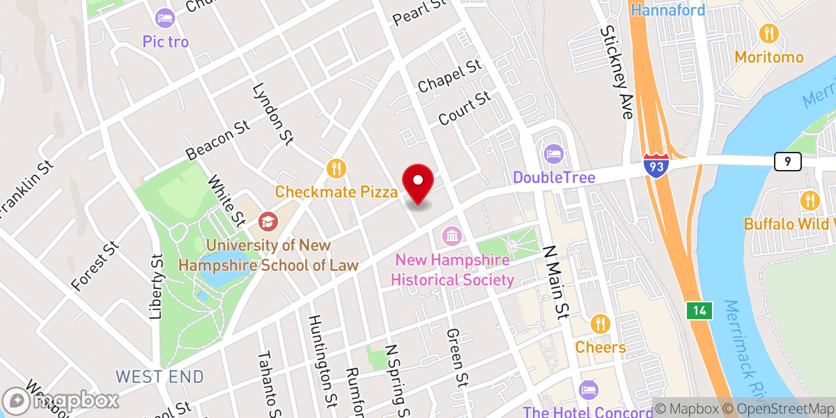 Map showing location of Dormition of the Theotokos Orthodox Church