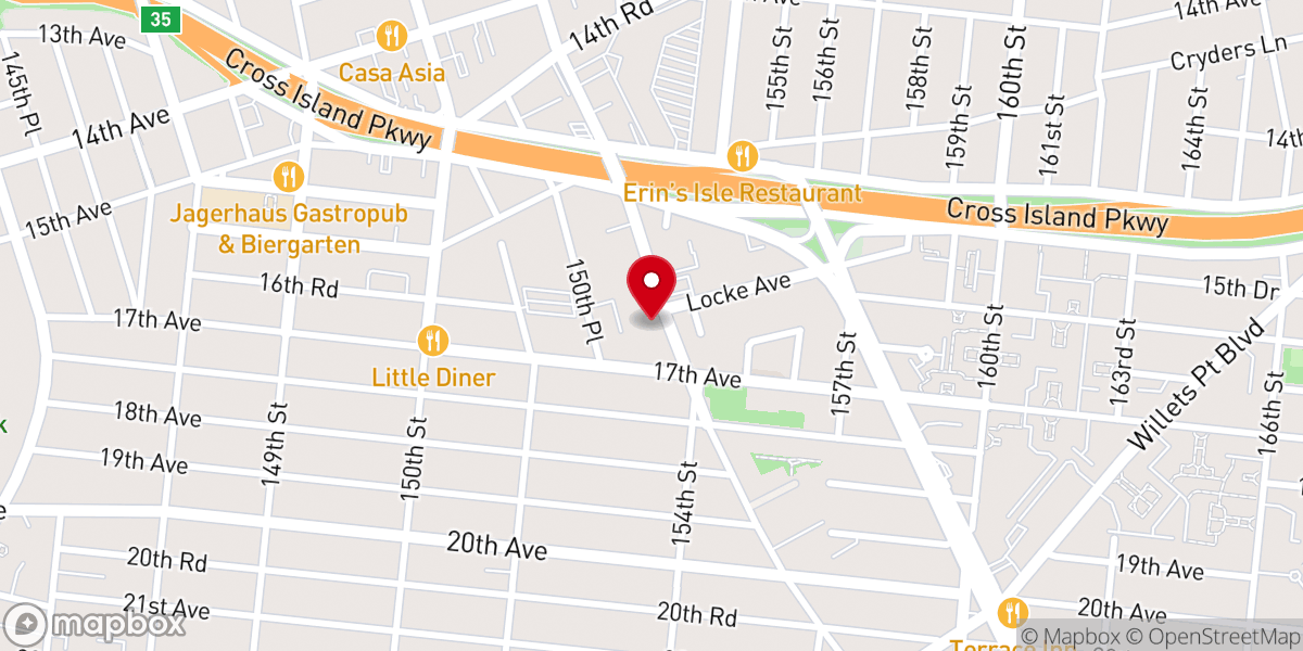 Map showing location of St Lukes Confraternity