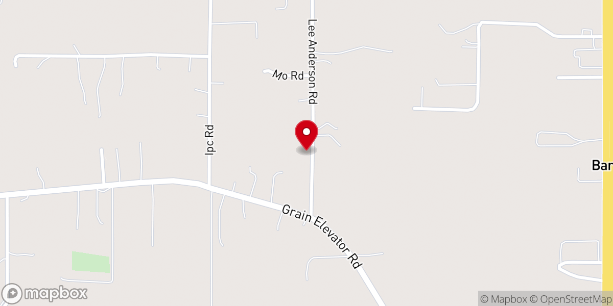 Map showing location of Basin Temple Church Of God In Christ
