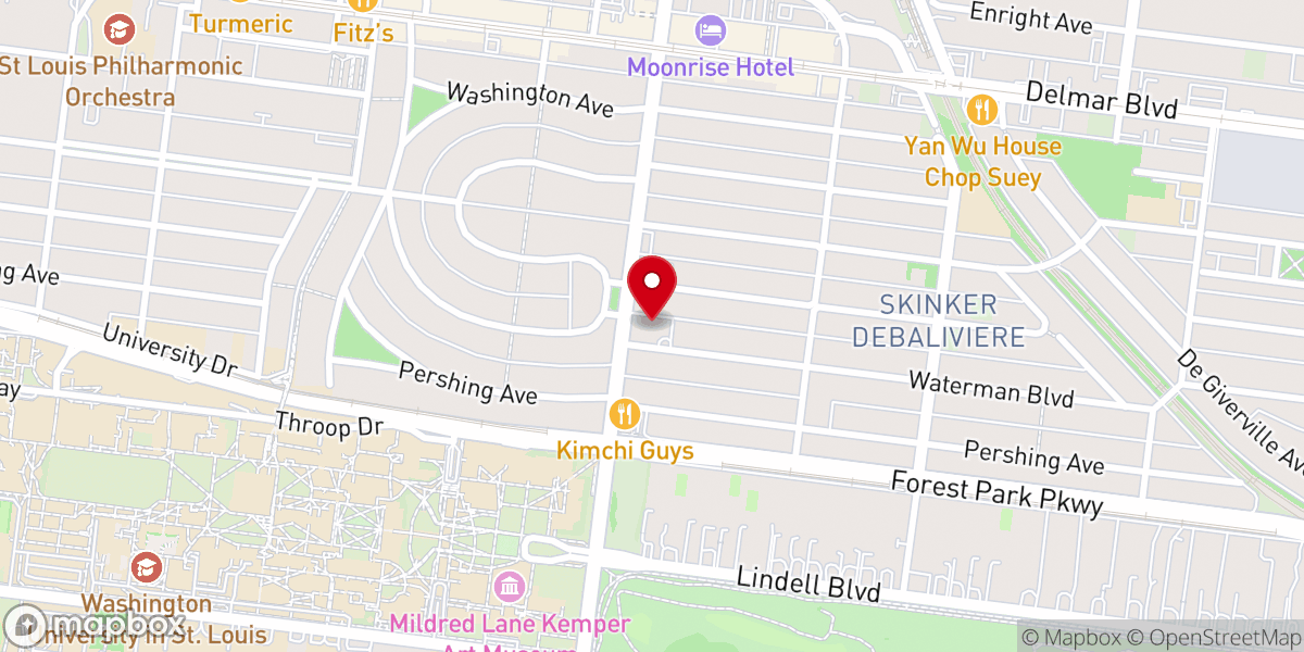 Map showing location of Grace Methodist Episcopal Church