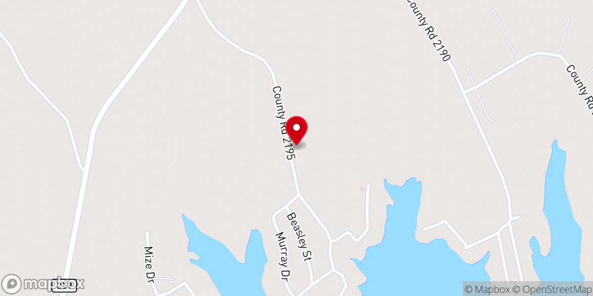 Map showing location of Frontier Camp