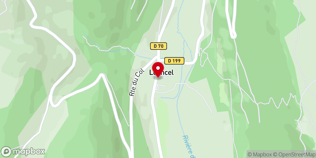 Map showing location of Abbaye cistercienne de Léoncel