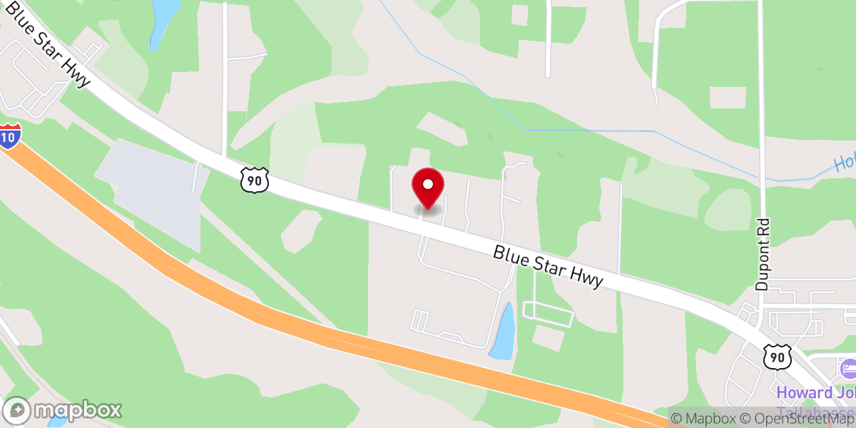 Map showing location of Holy Ghost Miracle Revival Church