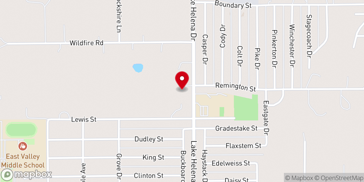 Map showing location of LifePoint Church