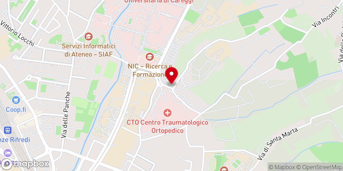 Map showing location of Chiesa Evangelica Logos