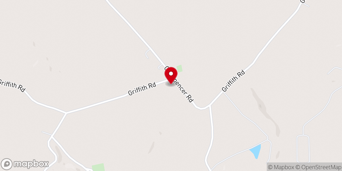 Map showing location of Pleasant Grove Church