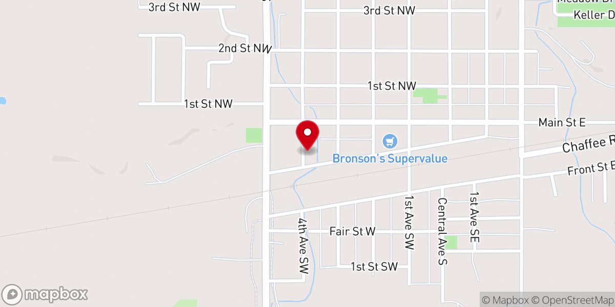 Map showing location of Beulah Seventh-day Adventist Church