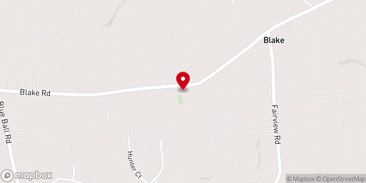 Map showing location of Moore's Chapel Global Methodist Church