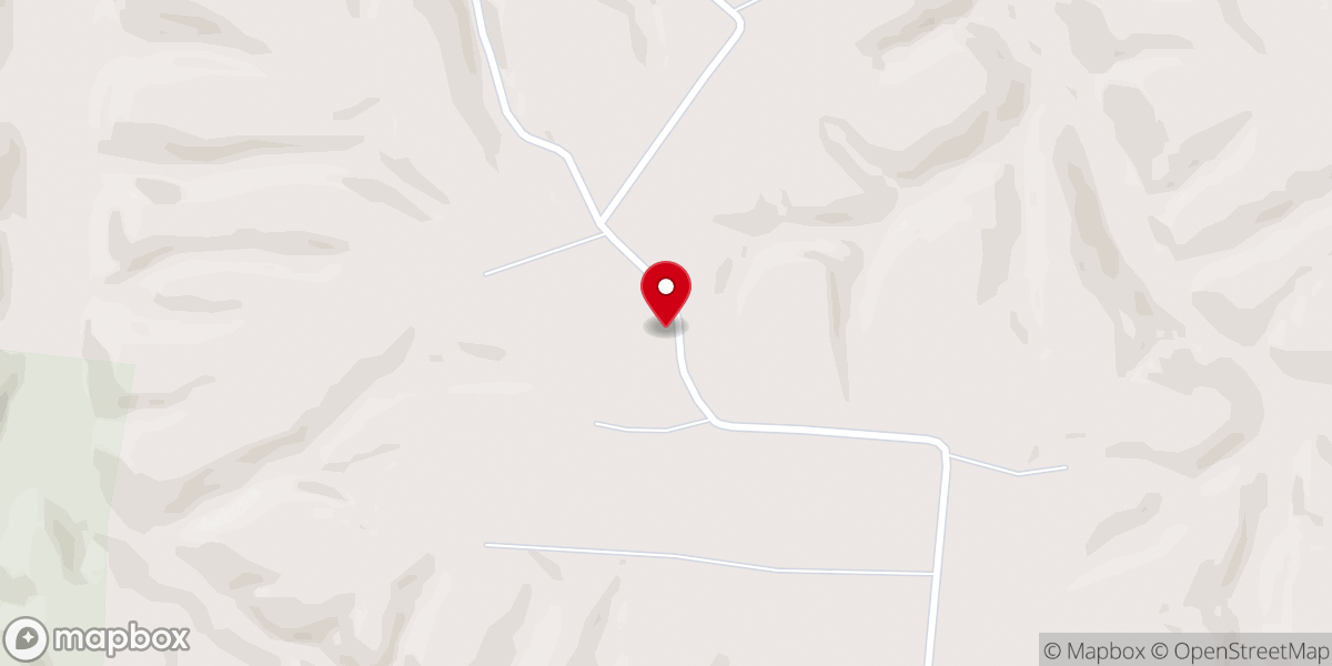 Map showing location of Mount Calvary Church