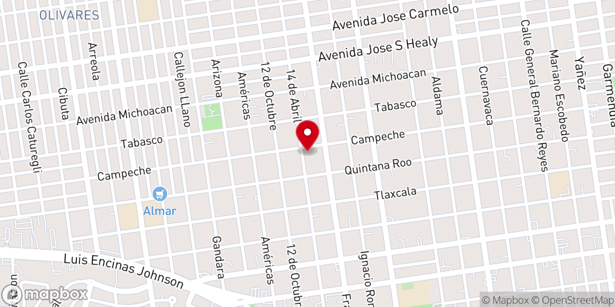 Map showing location of IDN Vida Abundante