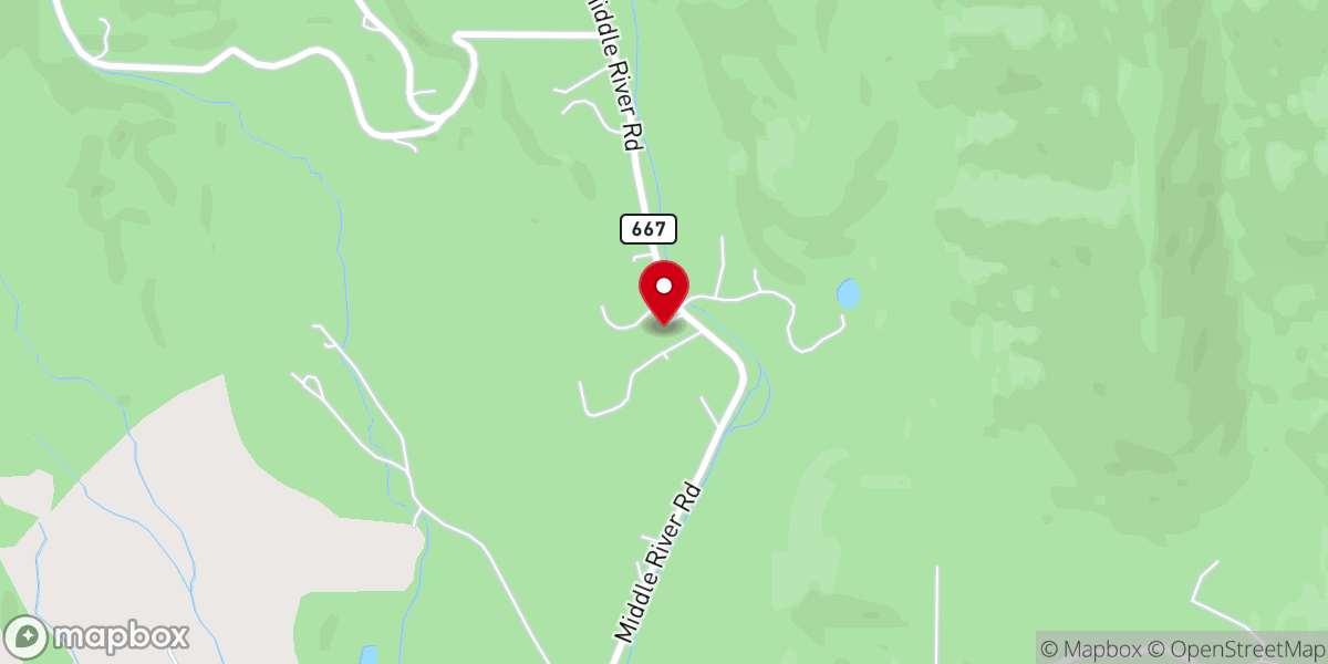 Map showing location of Shiloh Church of the Brethren