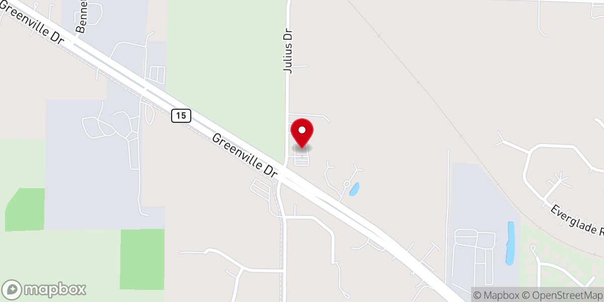 Map showing location of United Church