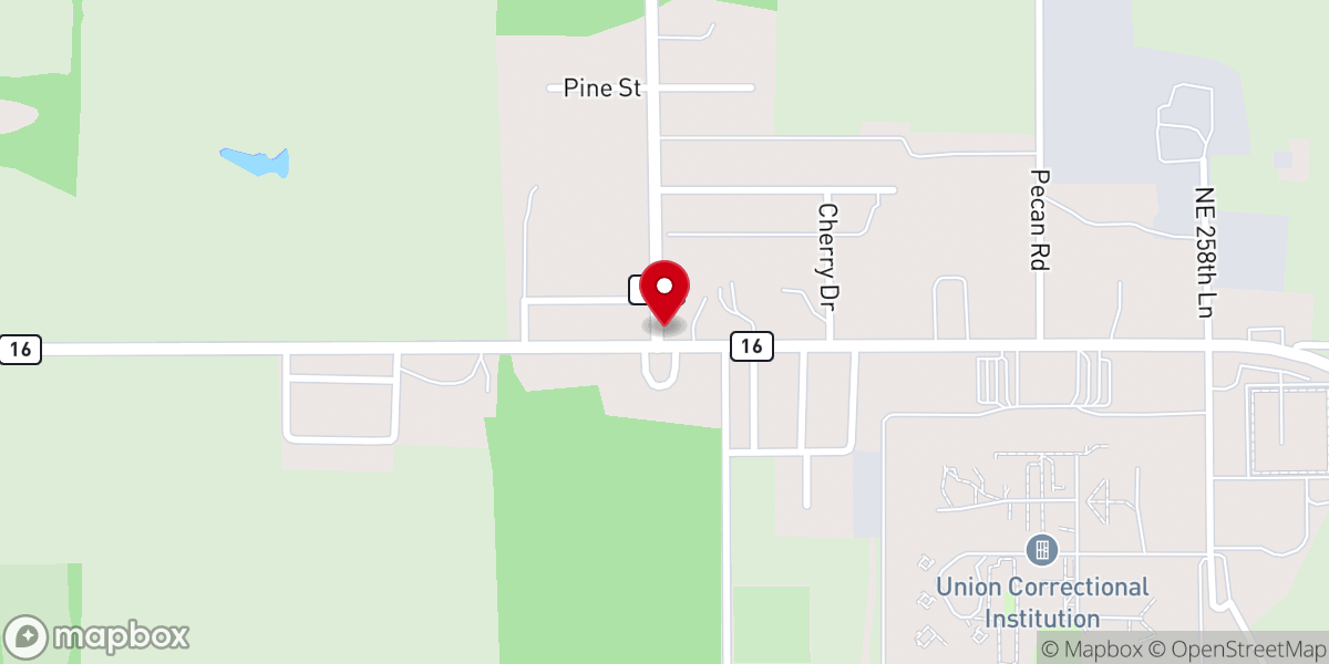 Map showing location of Gods Love & Healing Ministry Inc