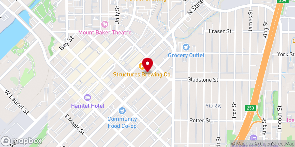 Map showing location of CTK Downtown - Christ the King Community Church