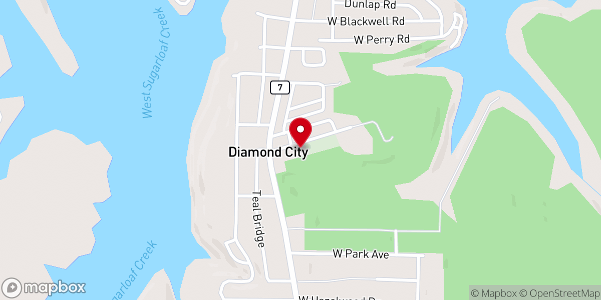 Map showing location of Good Neighbor Community Food Cupboard - Food Pantry