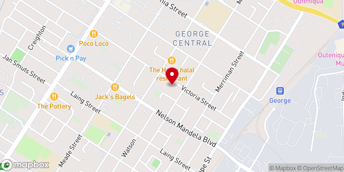 Map showing location of Soteria Gemeente