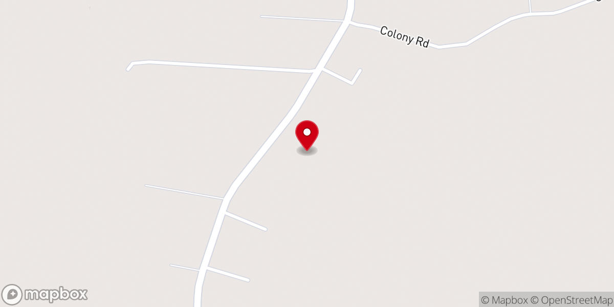 Map showing location of Community Harvest Church of God
